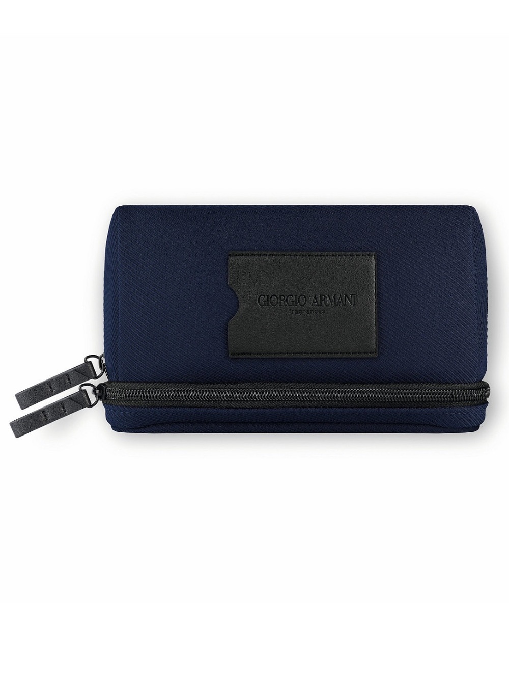 Giorgio Armani blue travel pouch